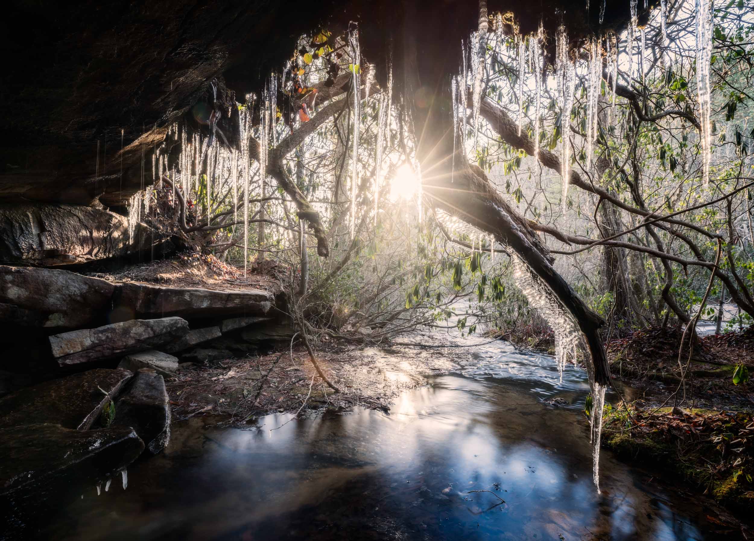 16mm, 1/4 sec at F/16, ISO 100, C-Polarizer