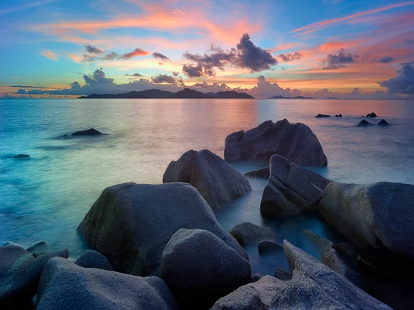 Capture: Near Anse Severe, Camera: Linhof Techno, Lens: Schneider APO-Digitar 5.6/24mm, Phase One IQ140, Exposure: 4s, Aperture: f/16, ISO: 50, Filters: Singh-Ray Reversed ND Graduated 0.9
