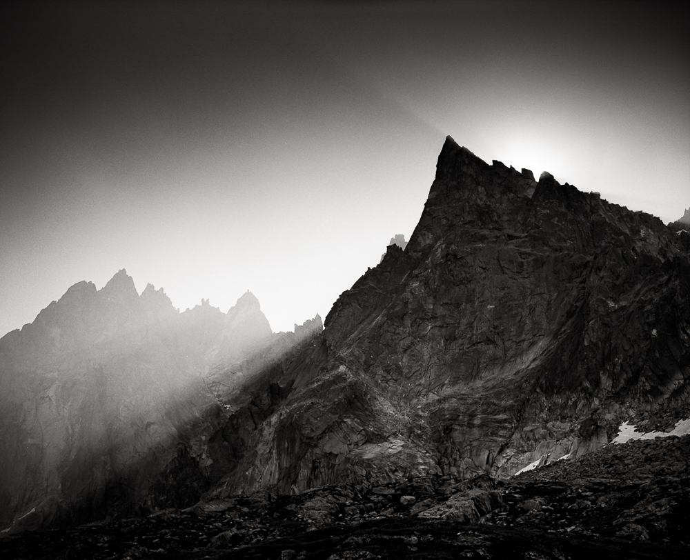 Title: Morning Gift, Camera: Mamiya RB 67 Pro SD, Lens: Sekor 90 mm, Film: Kodak T-Max 100, Exposure: 1/30, f 8, Chamonix, France, 2016