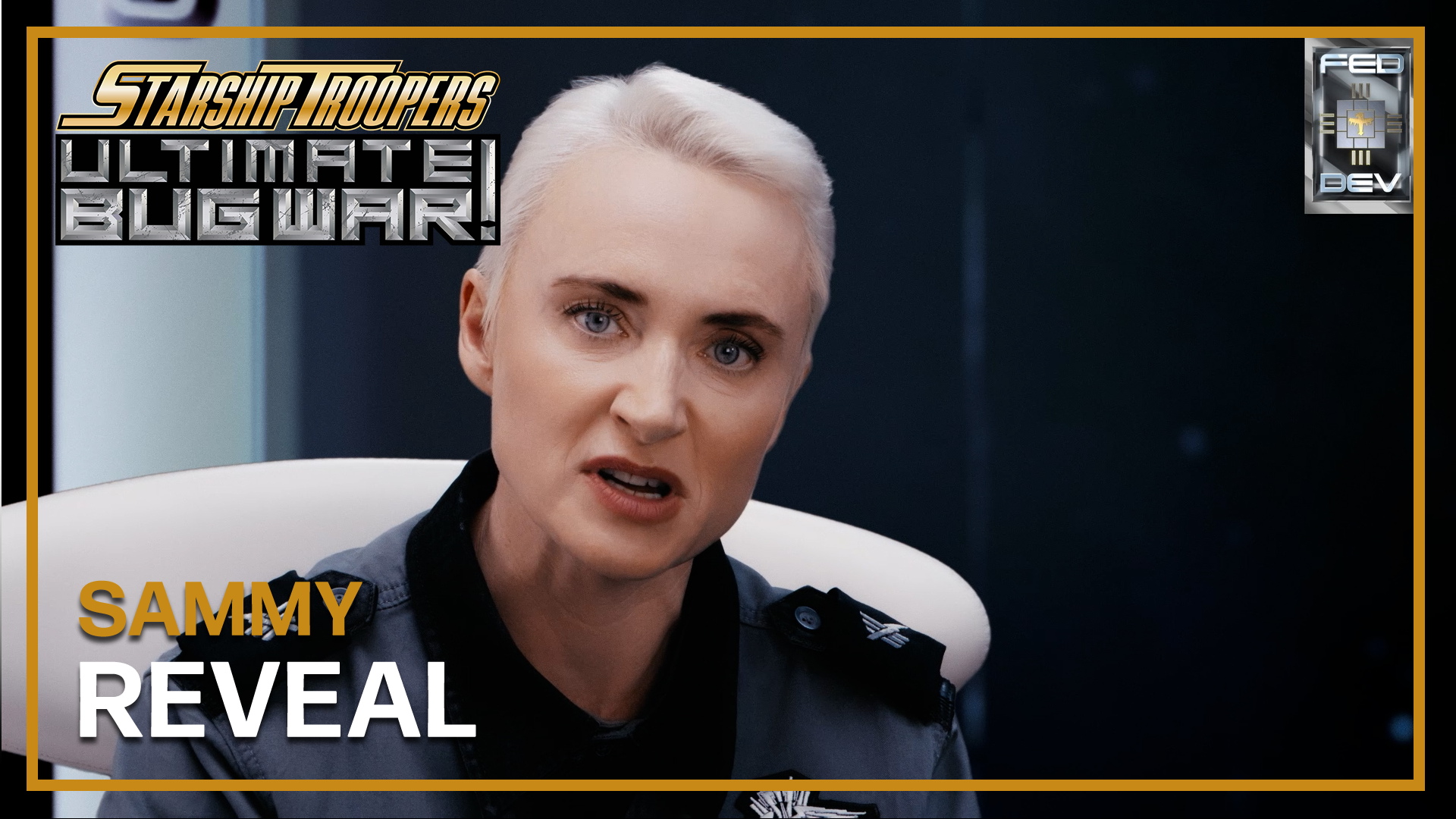 Meet Major Samantha “Sammy” Dietz in Starship Troopers: Ultimate Bug War