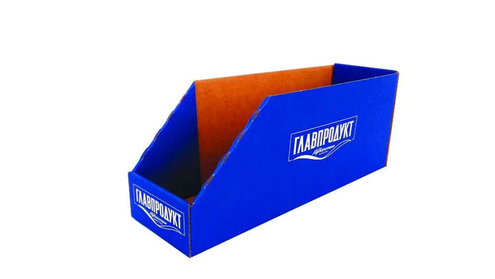 Пример такого шрифта на коробе для "Главпродукт"