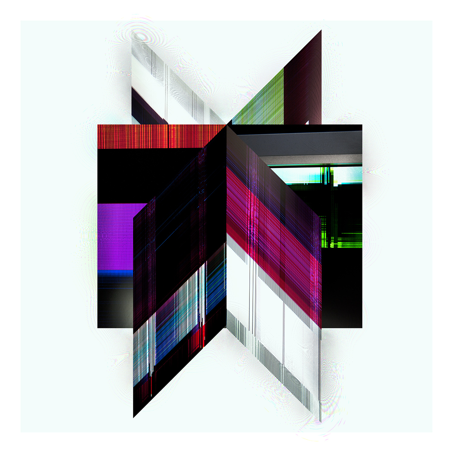   Multi Domain Vertical Alignment   Archival Pigment Print, editon of 3   23" x 24"    2012  