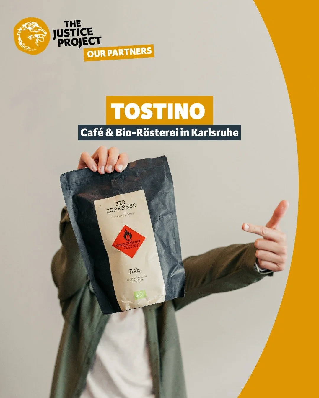☕✨ Unser Partner: Tostino Karlsruhe
Dank Tostino gibt es in unserem Hilfezentrum richtig guten Kaffee! 
Besonders unsere Klientinnen freuen sich &uuml;ber den Genuss. In unserer Anlaufstelle &bdquo;Frauencaf&eacute; Mariposa&ldquo; ist der Name also 