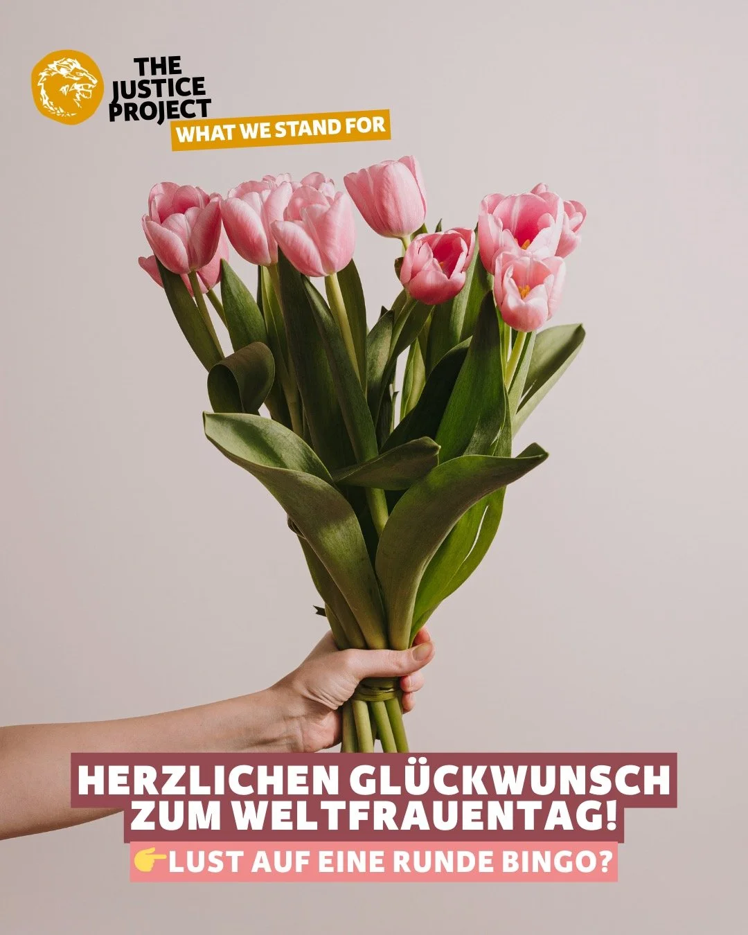 Alles Gute zum Weltfrauentag, an euch wundervollen Frauen da draussen! 💐
Wir erleben t&auml;glich, wie viel Kraft in Frauen steckt &ndash; selbst nach schwersten Erfahrungen. Das ermutigt uns, an neue Perspektiven zu glauben! 👀
Lasst uns Frauen nic
