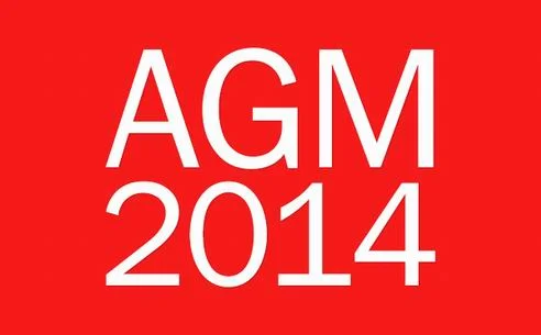 AGM Reminder Thursday 16/10/2014 7:30 pm at Cafe QM, Queen Mary's College, Basingstoke.