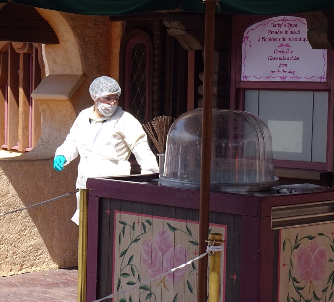 Health and safety seemed a bit OTT at the candy floss stall