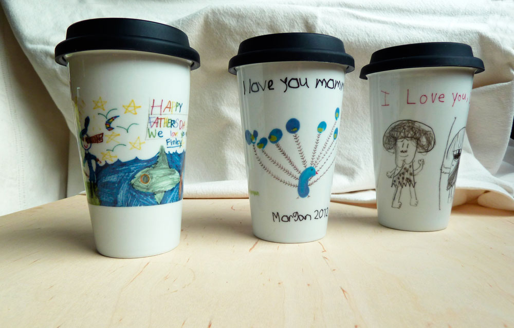 Digital Decals are well suited to small run personalized projects like these children's illustrations.