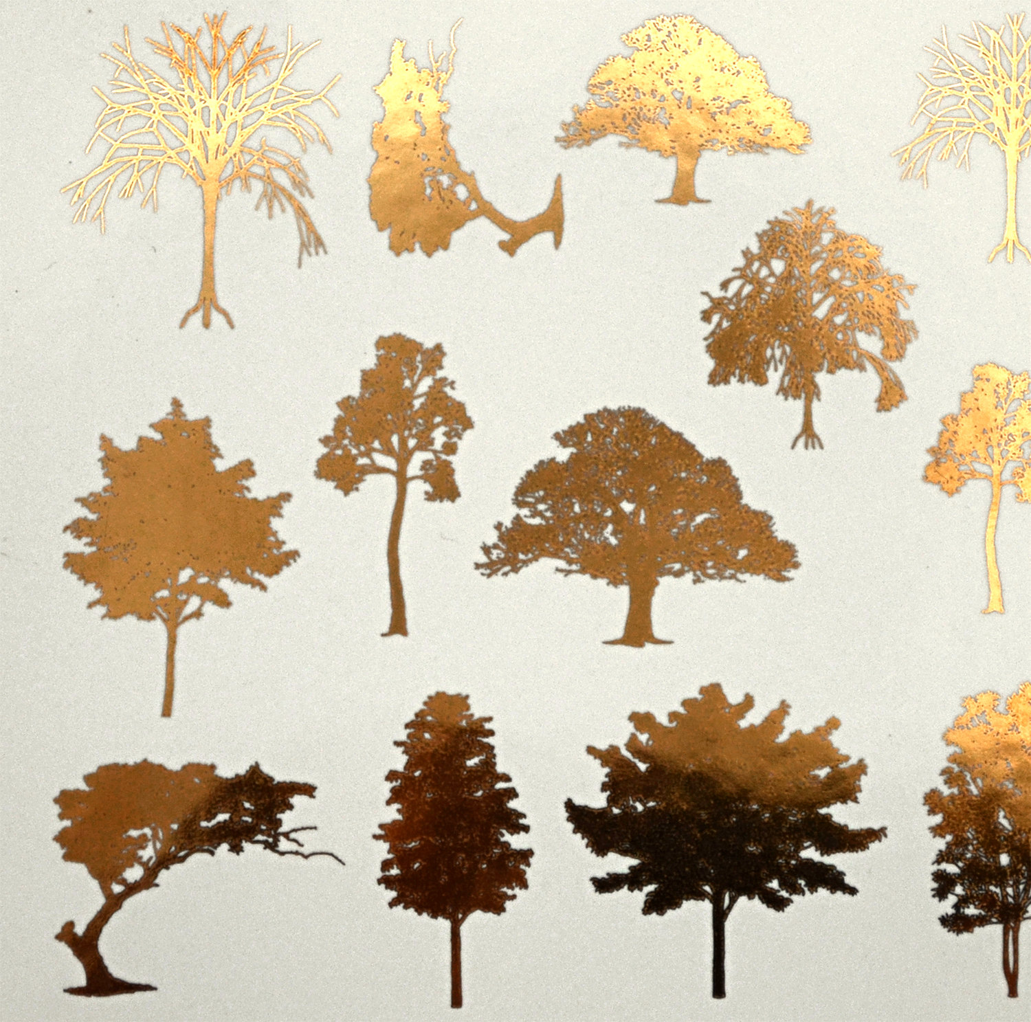 Autumn Tree Stencil