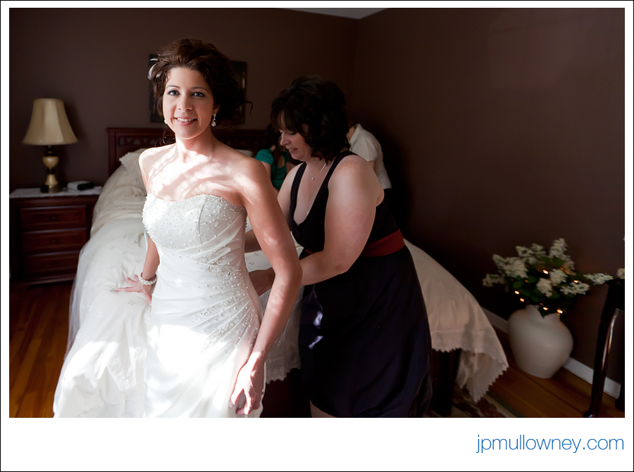 Andrea and Sister Getting Ready