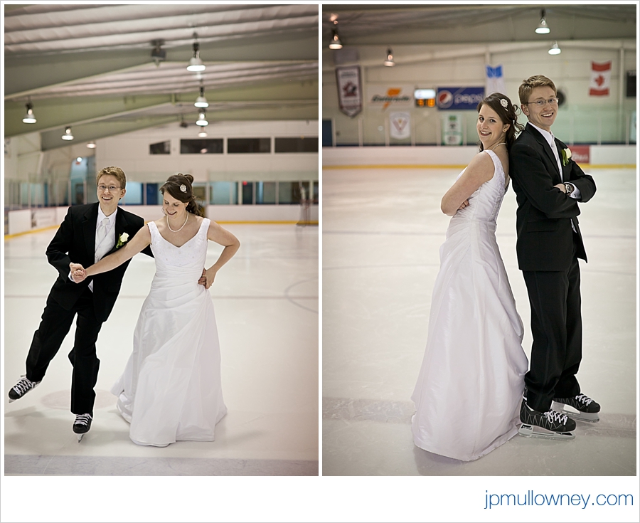 Andrew and Leslie On Ice