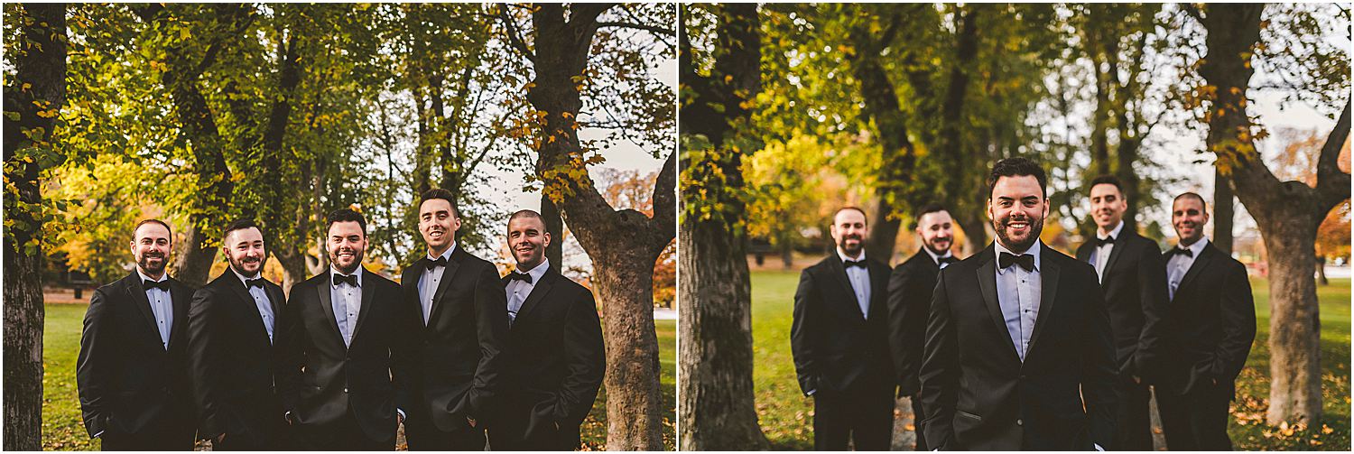 Wedding Party in Bannerman Park