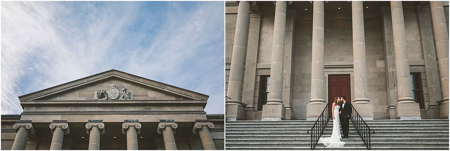 Colonial Building Wedding