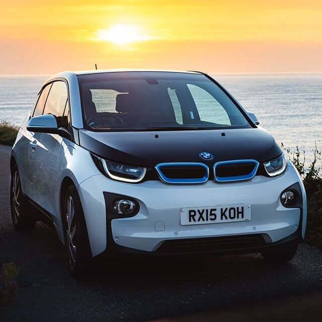 BMW i3 the future of daily travel. 
#bmw #bmwi3 #i3 #travel #sunset