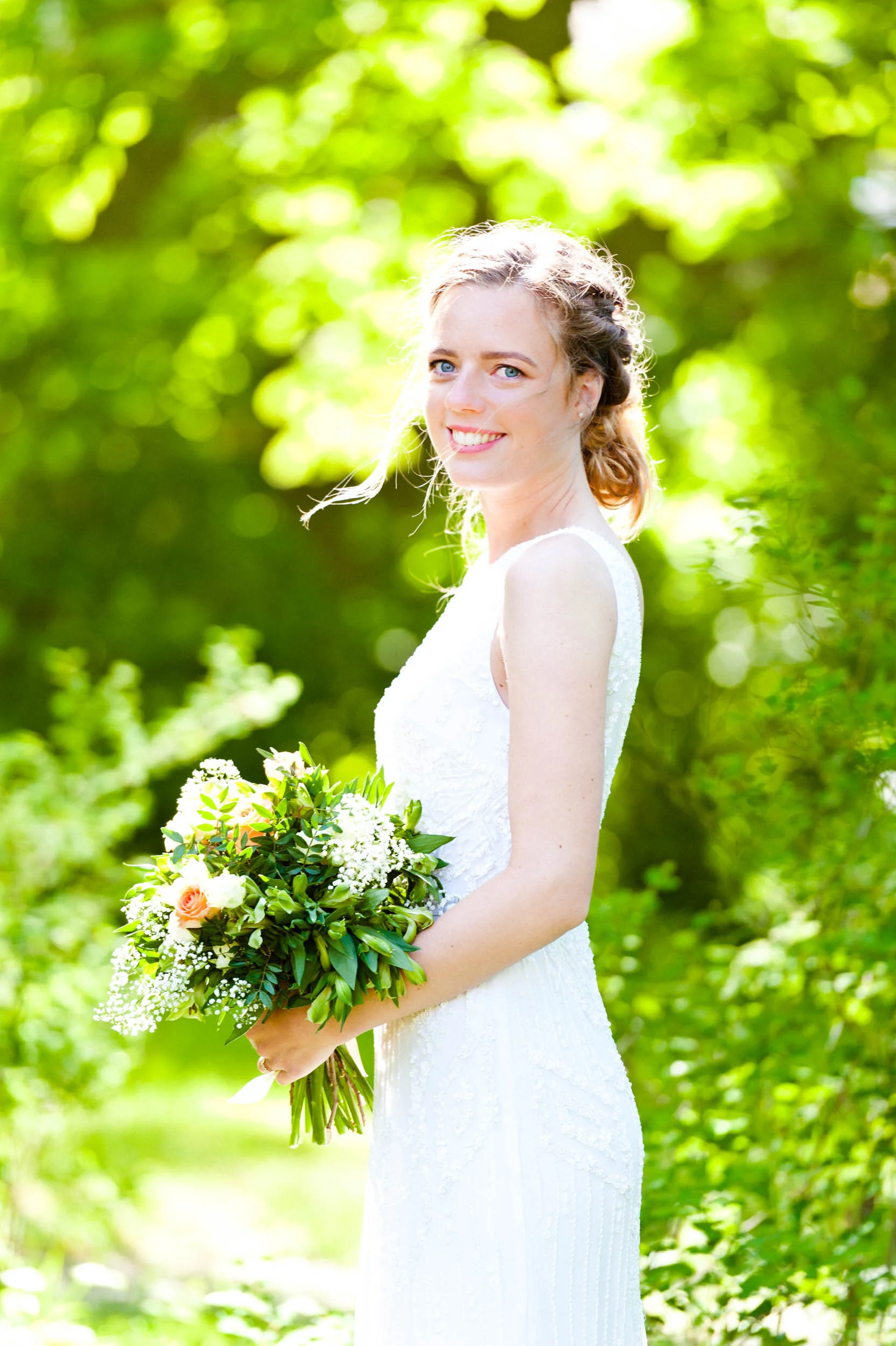 Emile & Julie bridal portrait