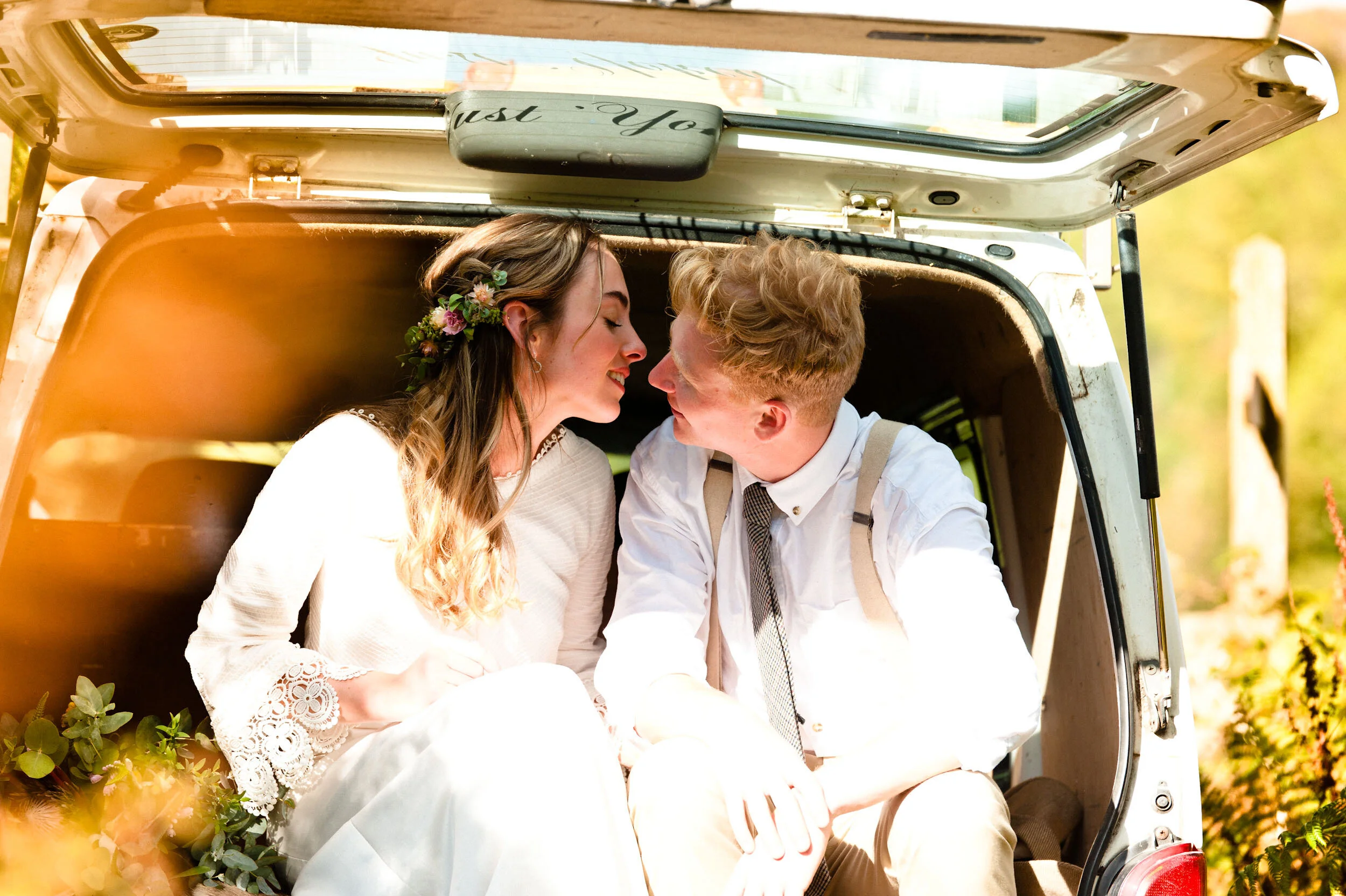 Reuben and Lottie bohemian wedding