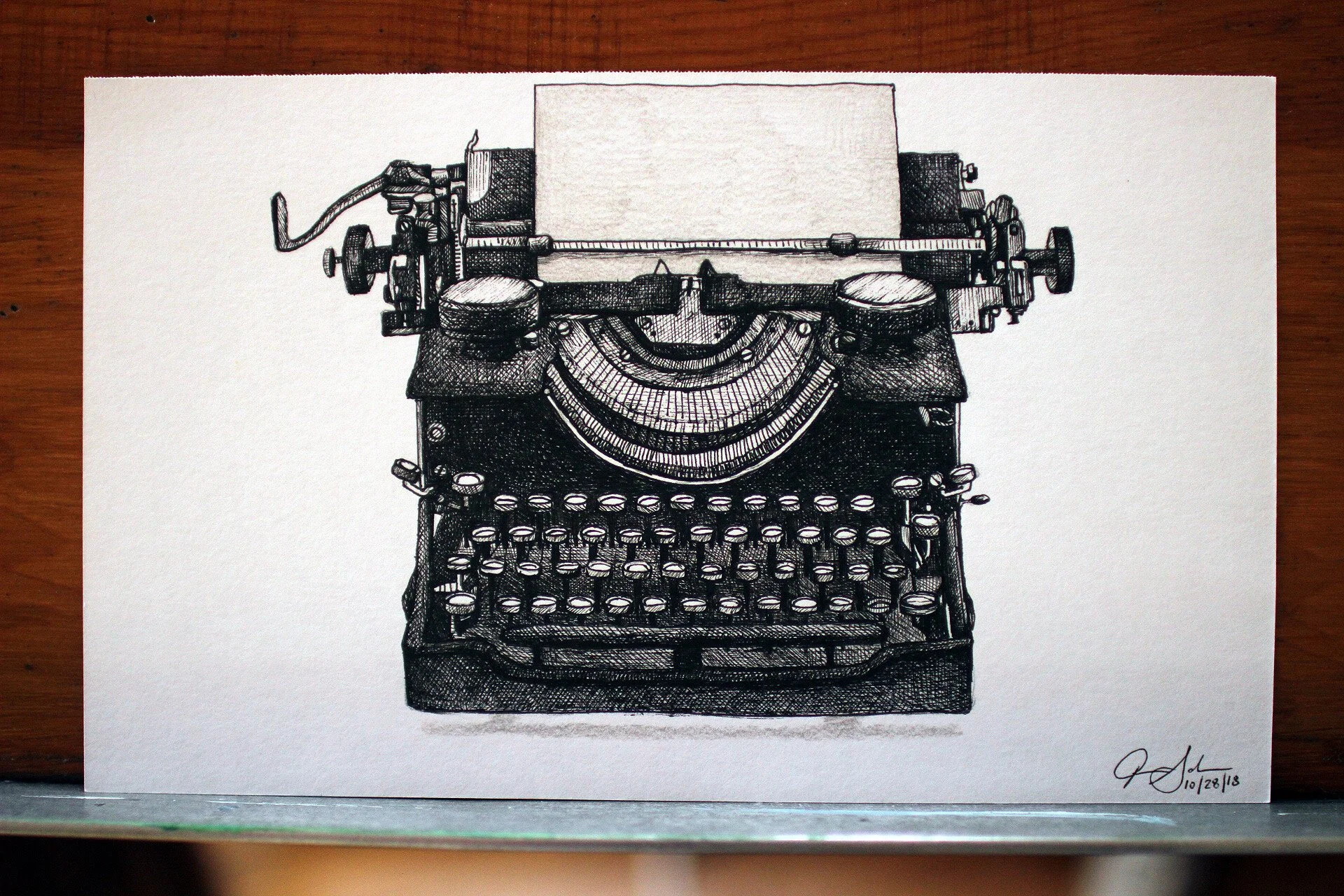 Typewriter, 2018