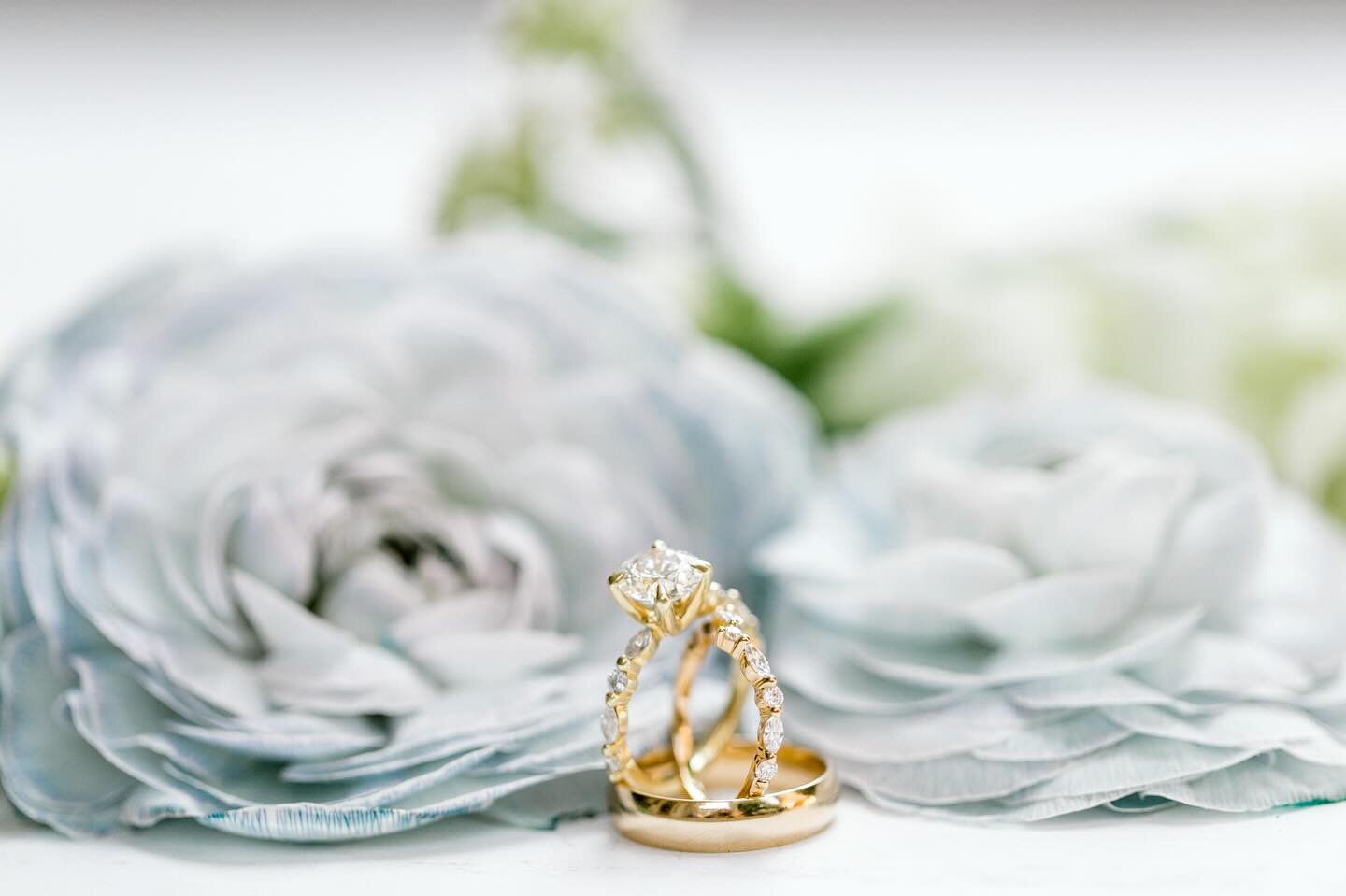 I&rsquo;m a sucker for a good ring shot. Where the bridge or basket can both be on display and all three rings are embodied as one. 

If you think about it, the stability of a marriage is important &amp; hard work, like stacking rings on each other.