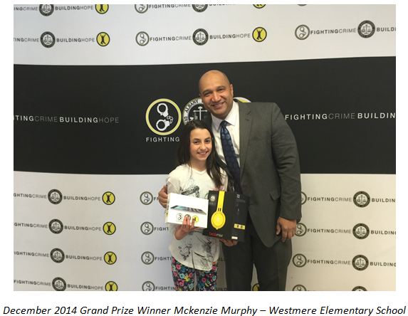 Mckenzie Murphy - Grade 4 at Westmere Elementary School - Guilderland School District Mckenzie encompassed the essence of the WORDS campaign by standing up for another student who w3as being bullied. Mckenzie was on the bus when another student was bullying her friend and she told that student to stop. Great Job Mckenzie!