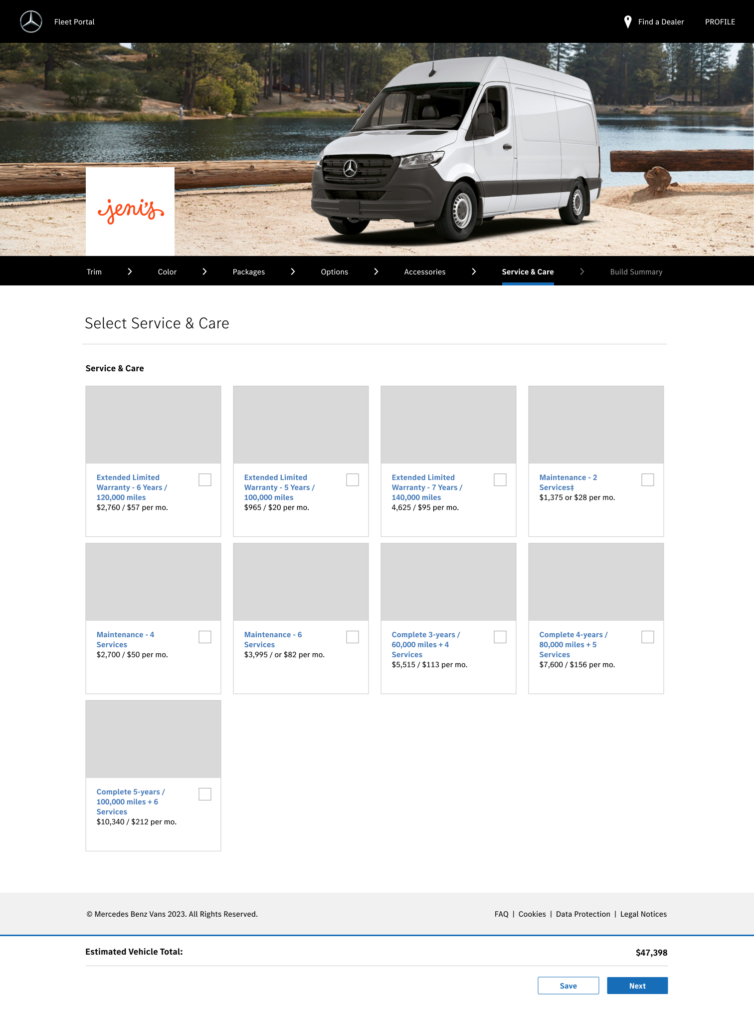 Customer - Build your Config _ Service Selection.png