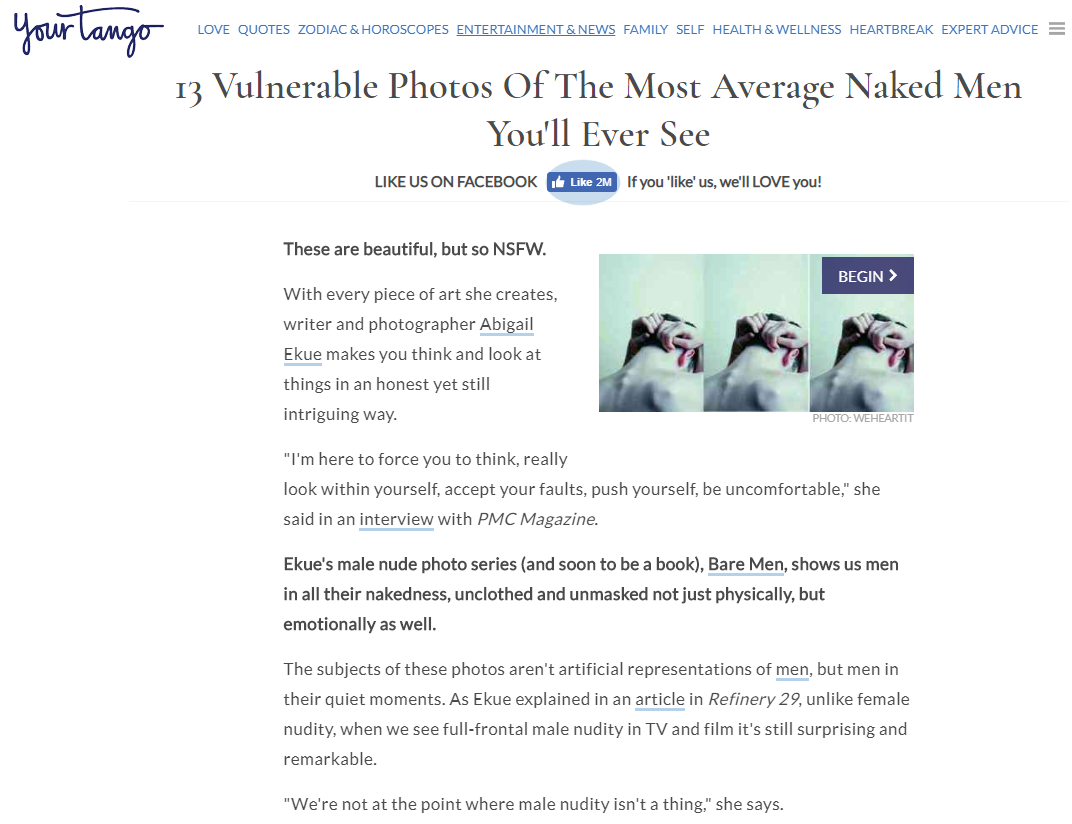 Press — Abigail Ekue Photography