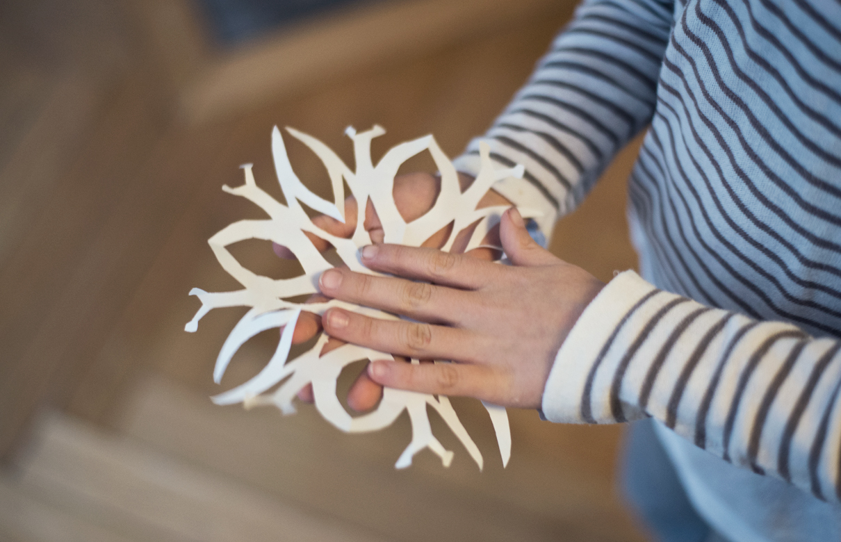 Pas de neige, mais des flocons quand même !