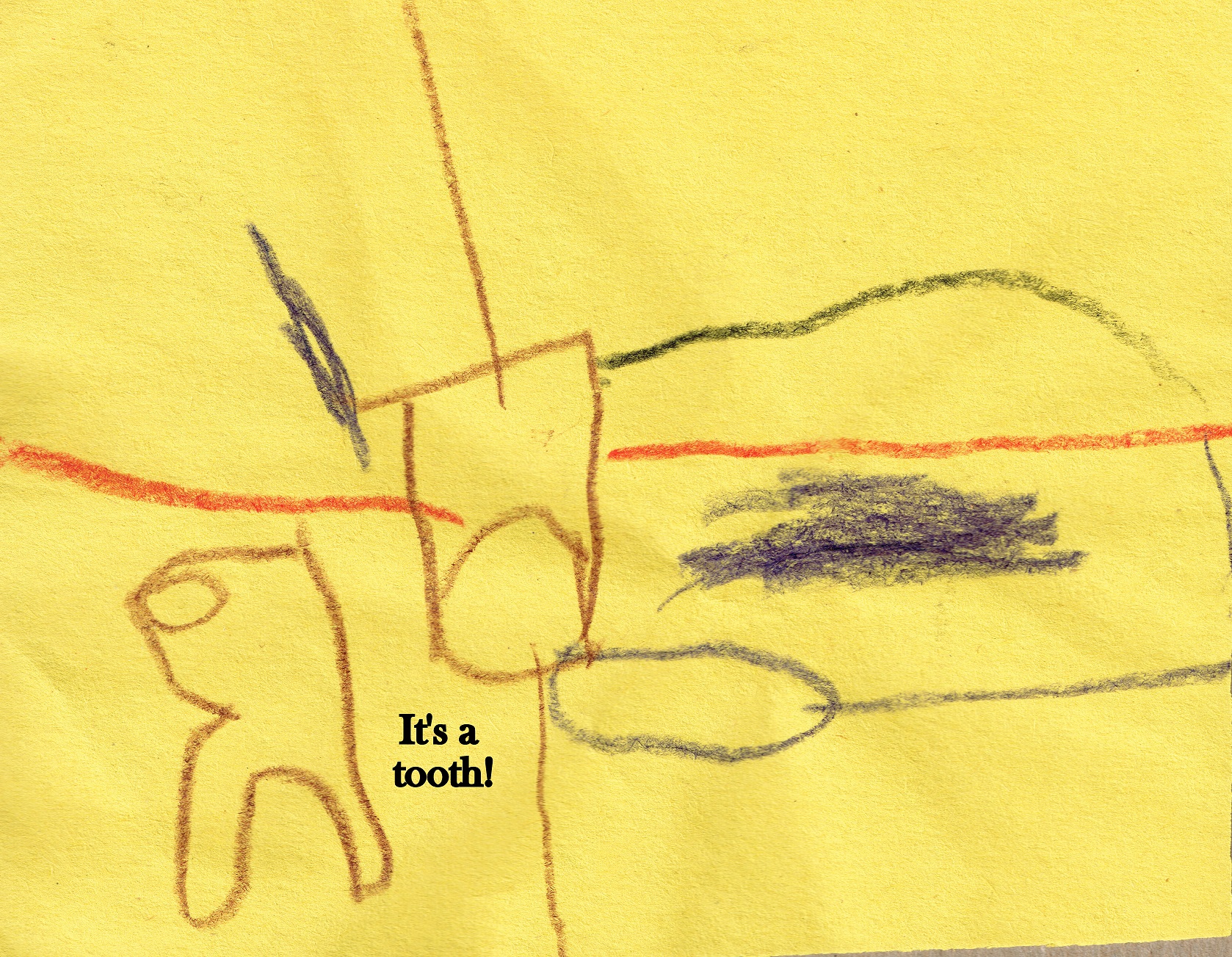 "Tooth" by Liem N., age 3.