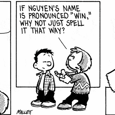 Why "Nguyen Nguyen"?