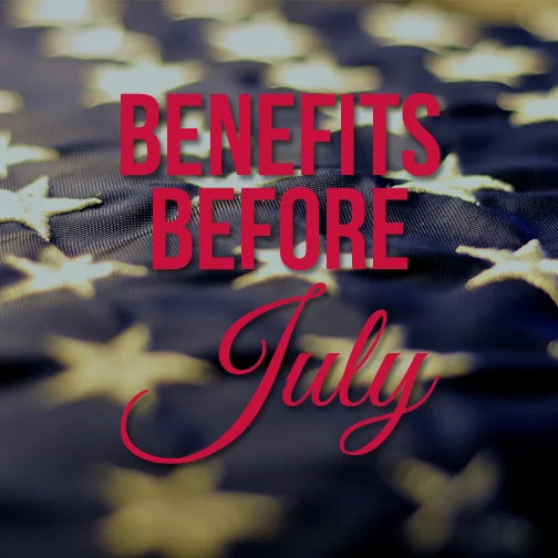 Make the most of your benefits!
