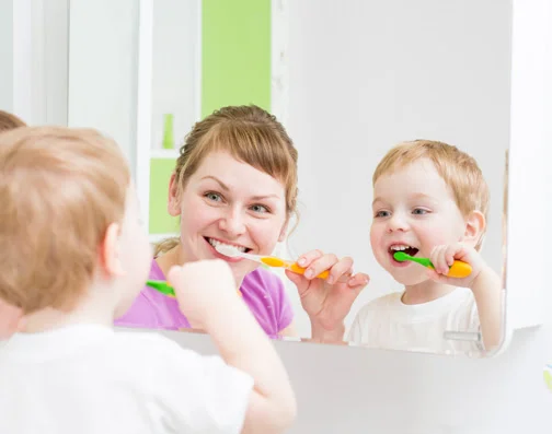Help children form good hygiene habits