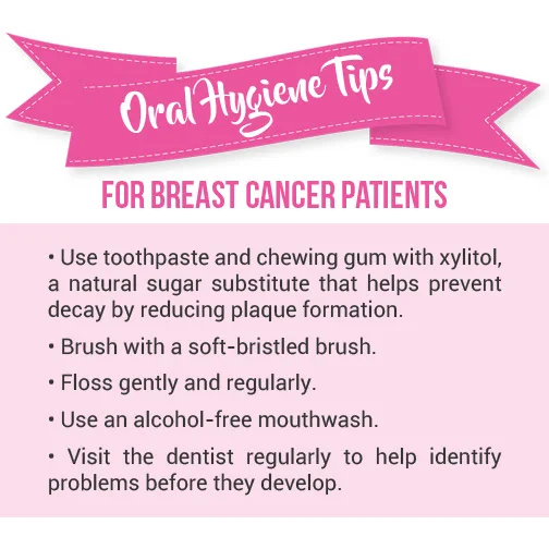 Hygiene tips for Breast Cancer Patients