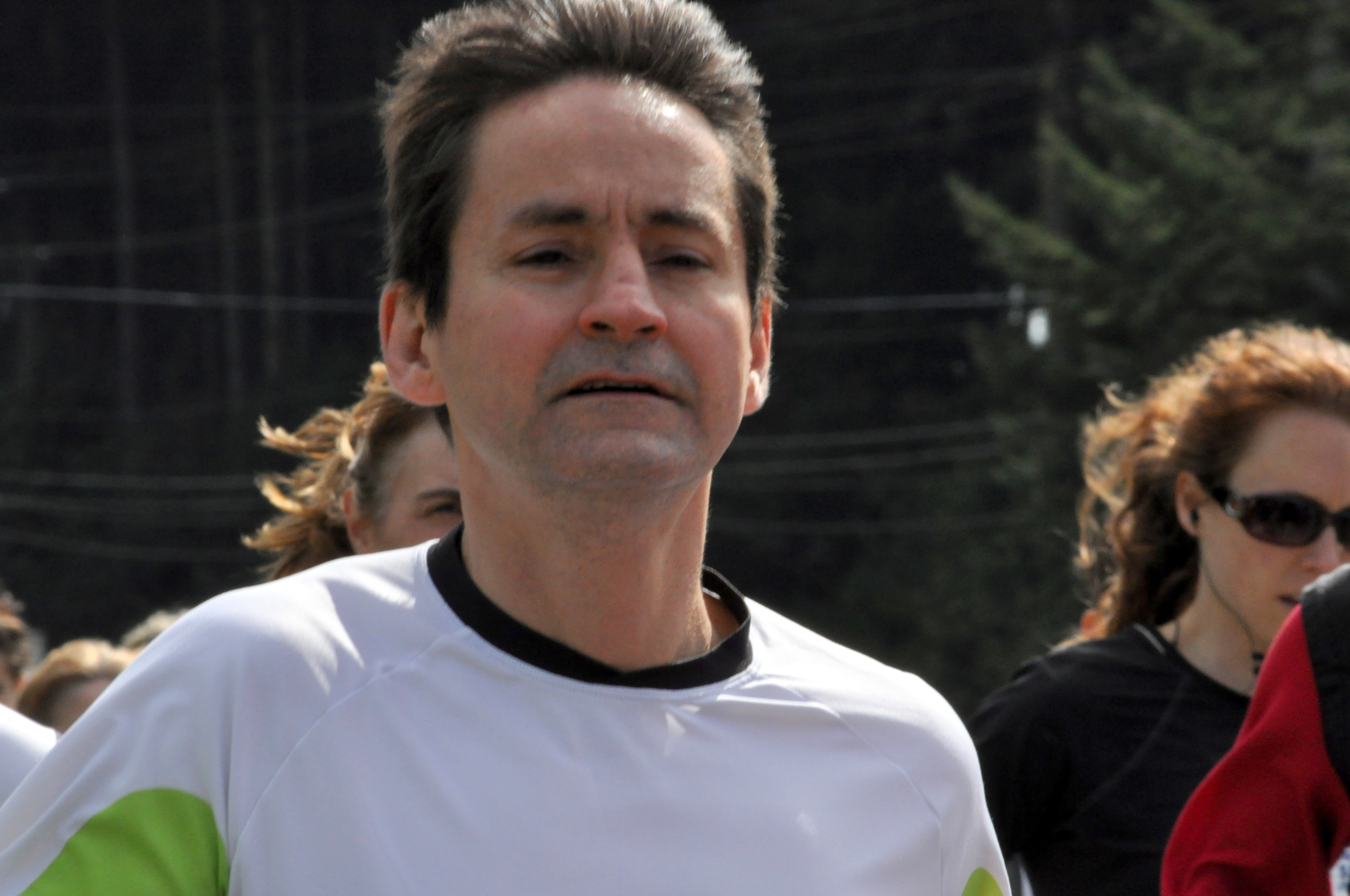  Claude racing the&nbsp;Sooke 10km race (Island Series) - April&nbsp;2014 