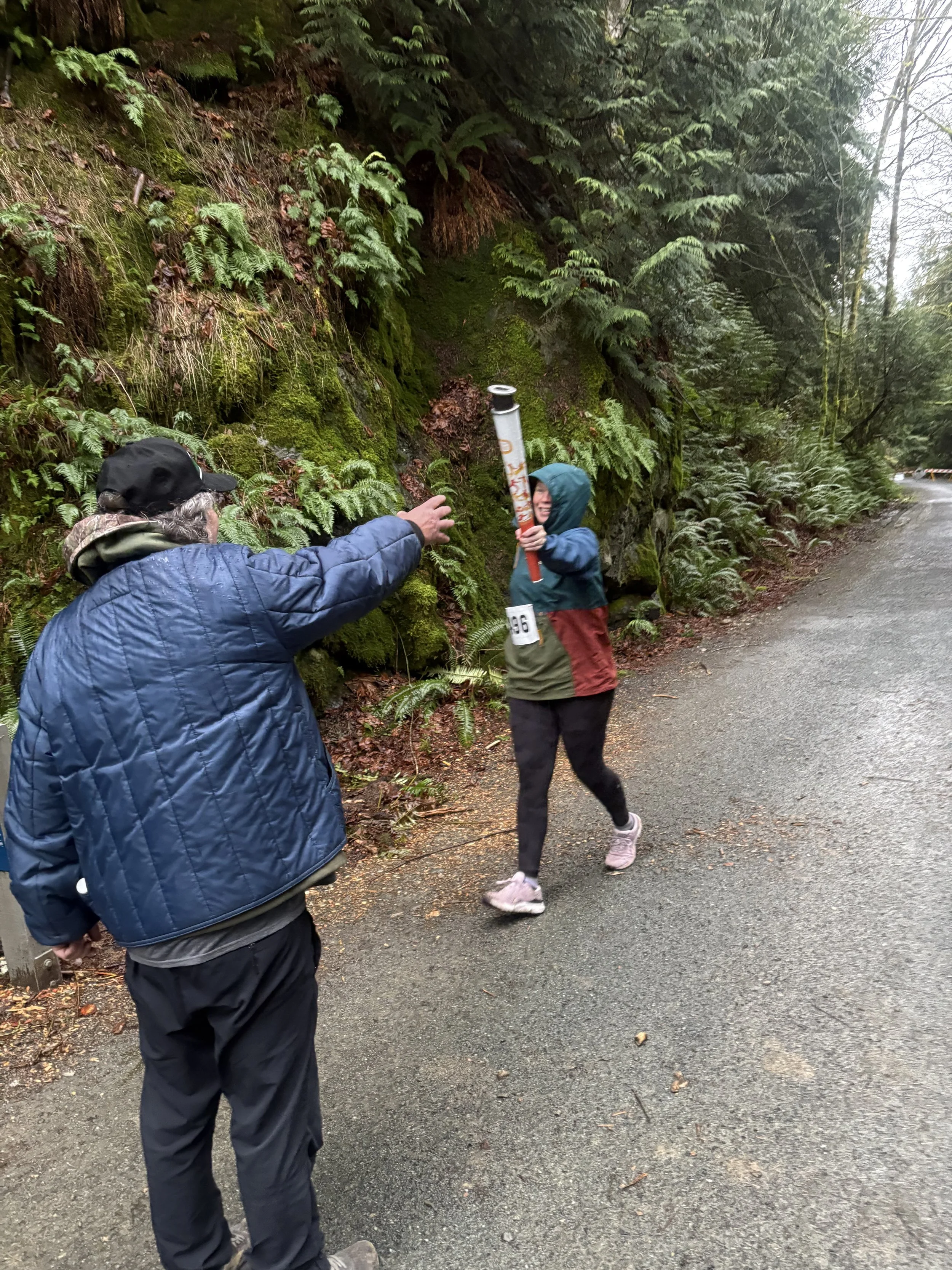 Danny recieving from Andrea