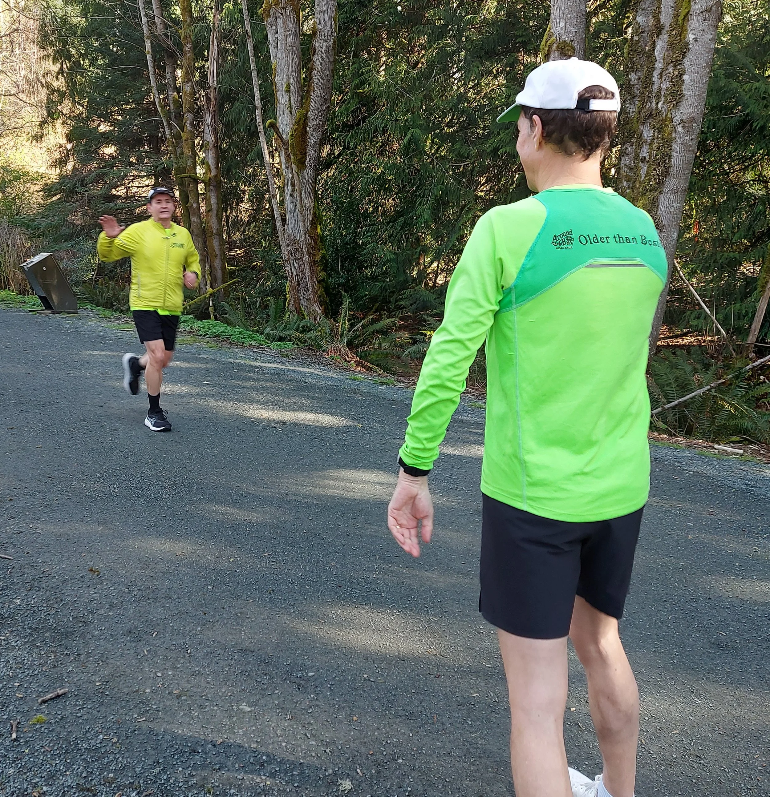 Claude &amp; Andy hand off