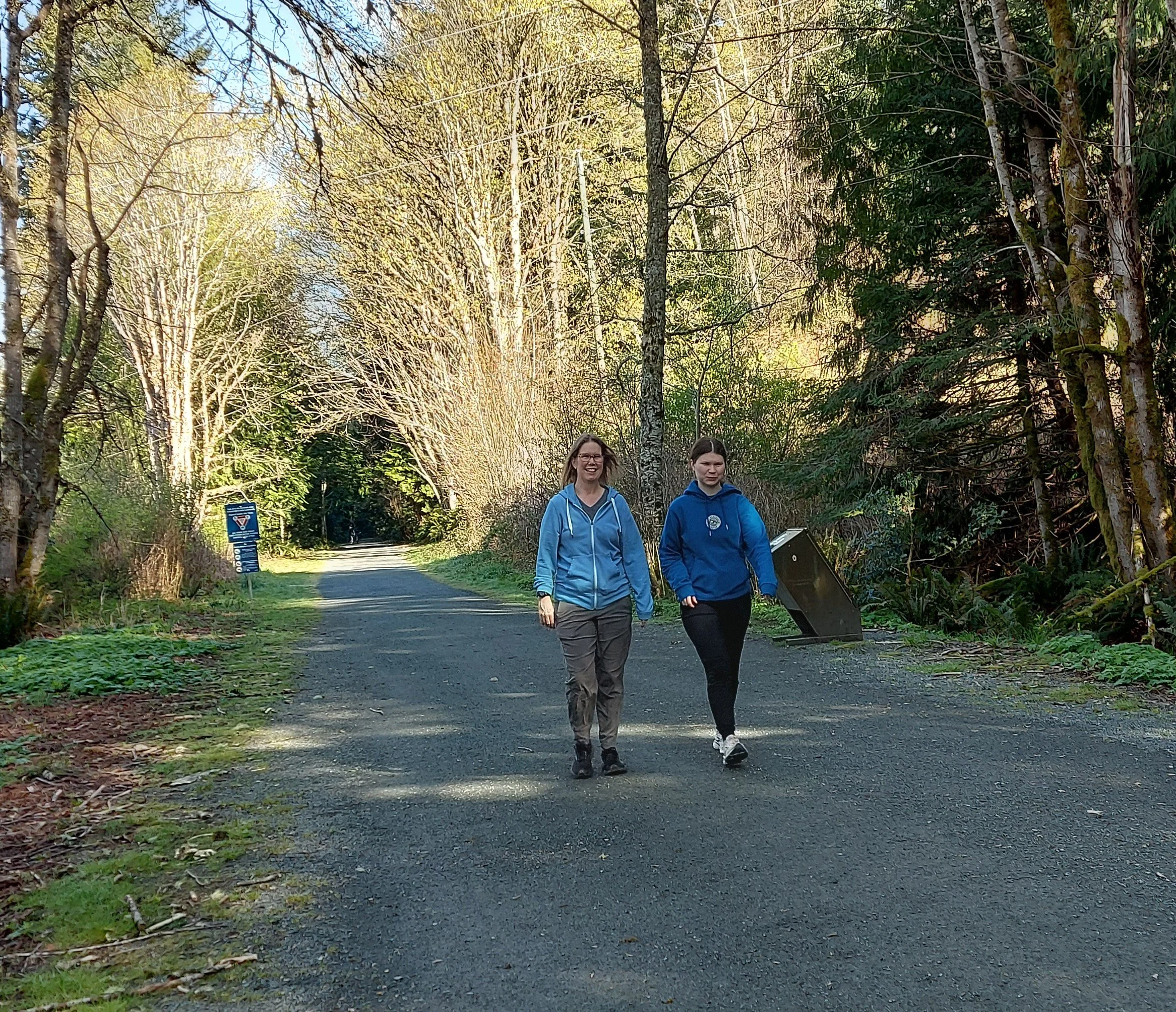 Maggie &amp; Kayla finsihing