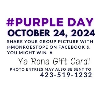 Wear Purple Day!