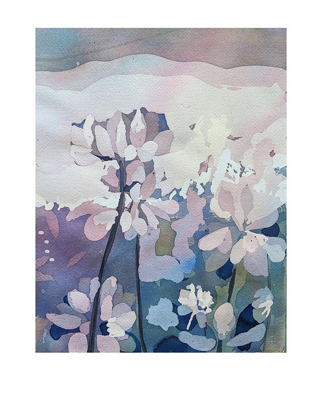 Here&rsquo;s to keeping calm and carrying on...These lovelies were growing by the canal this summer. And I needed to paint them! They were buzzing with all kinds of life. 🐝🐞🐜🦗🐛🦋🕷I&rsquo;m thankful for all the everyday beauty that&rsquo;s aroun