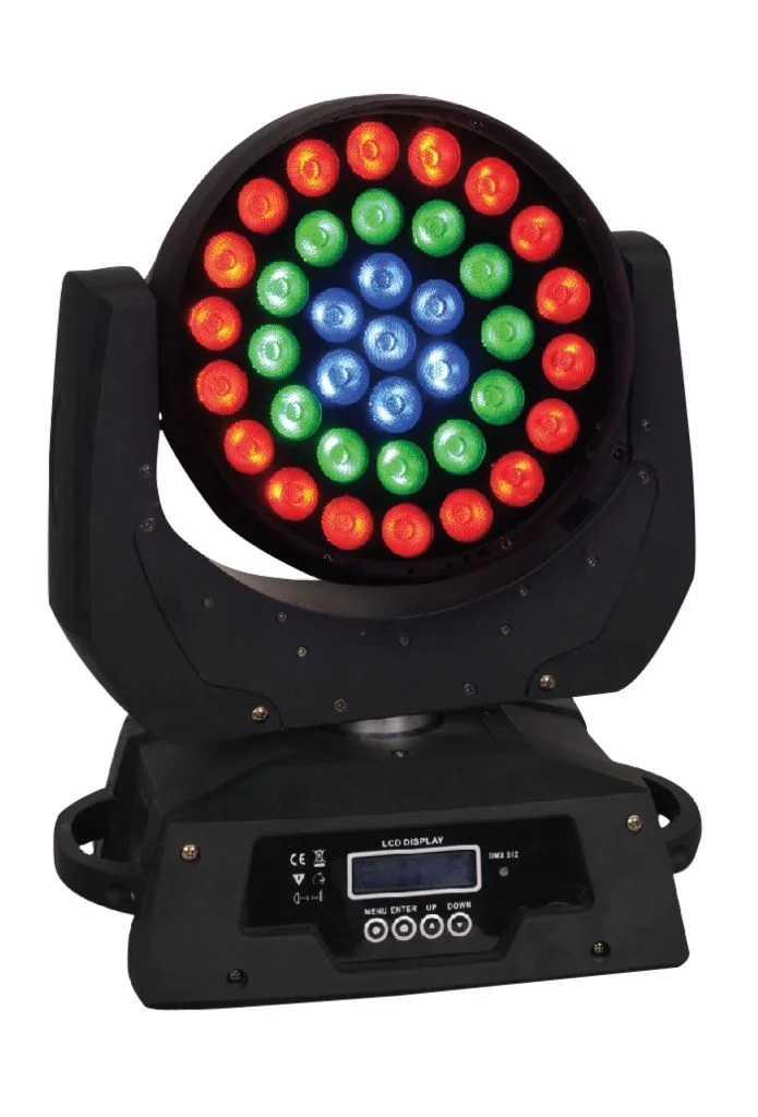 LED搖頭染色燈(可調焦) 36顆10W