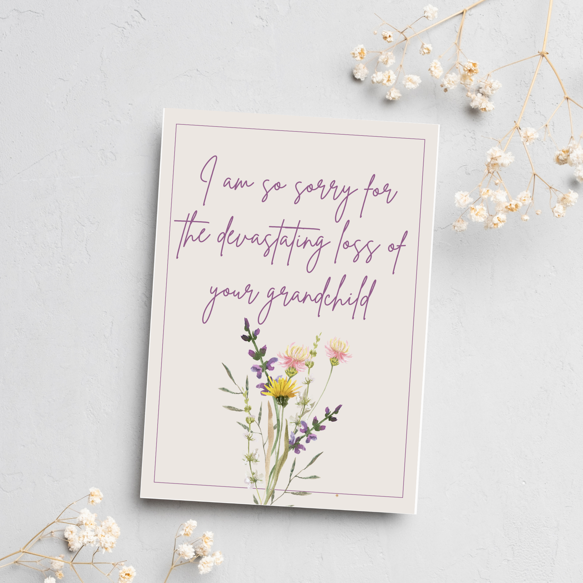 Virtual Card: I am so sorry for the devastating loss of your