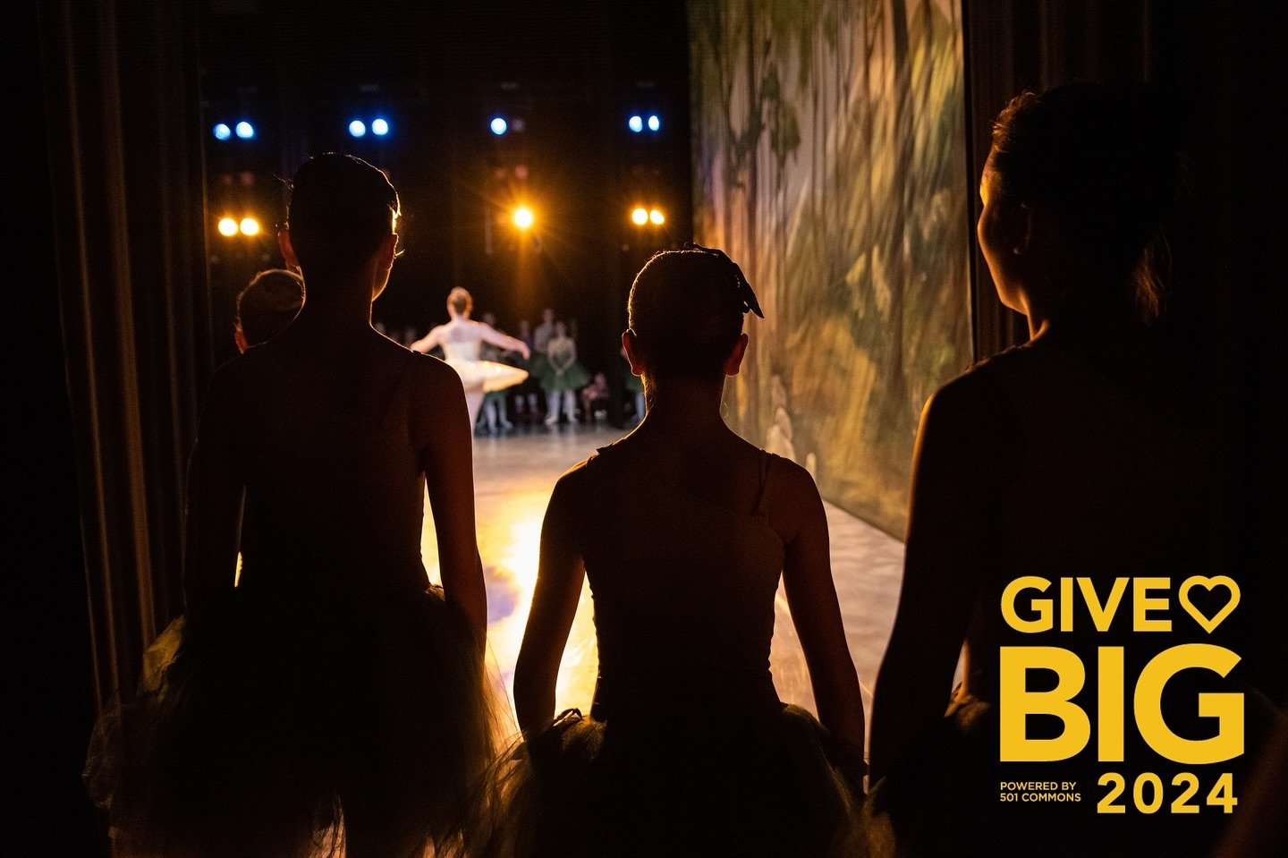 GiveBIG is May 7-8 this year, but early giving has already begun! Tap link in bio to kick-start the love with a donation to non-profit EBT. All gifts will support our Scholarship Fund, going directly to assist dancers in need. 💛 

PC: @gabycphoto 

