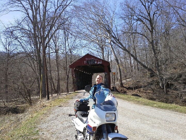 Blackwood covered bridge in Athens Co. totally in the middle of nowhere. Delightful.