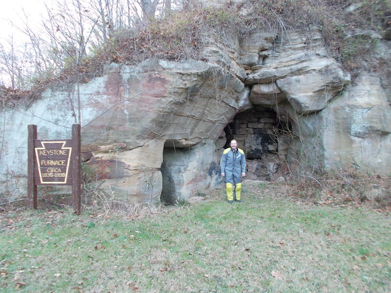 Keystone furnace - on private land. Gravel road. Still worth a peek.