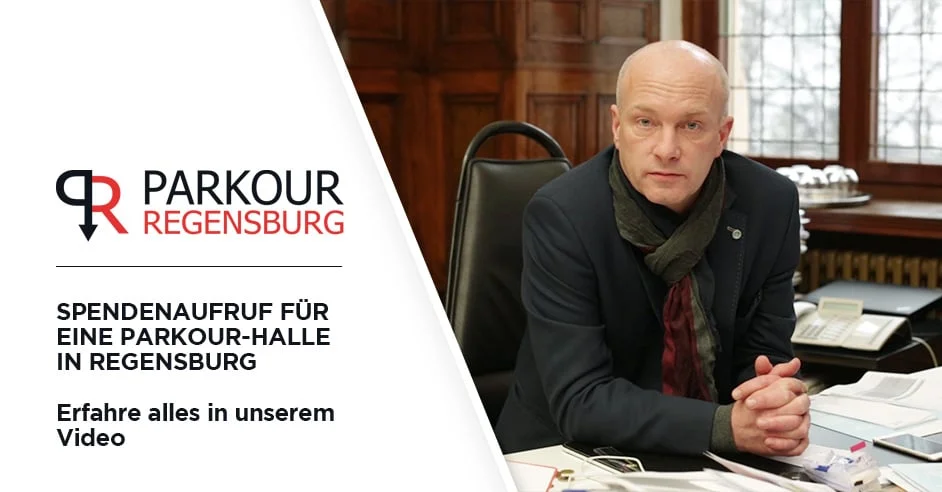 Spendenaufruf für eine Parkour-Halle