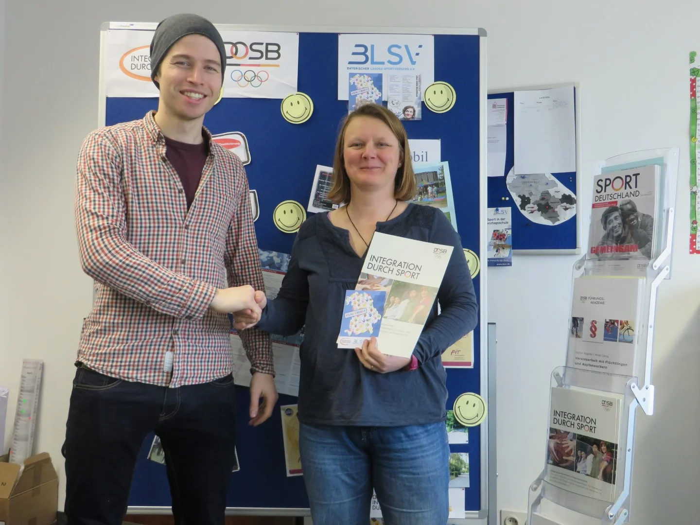  Aufnahme als Stützpunktverein im Programm "Integration durch Sport"