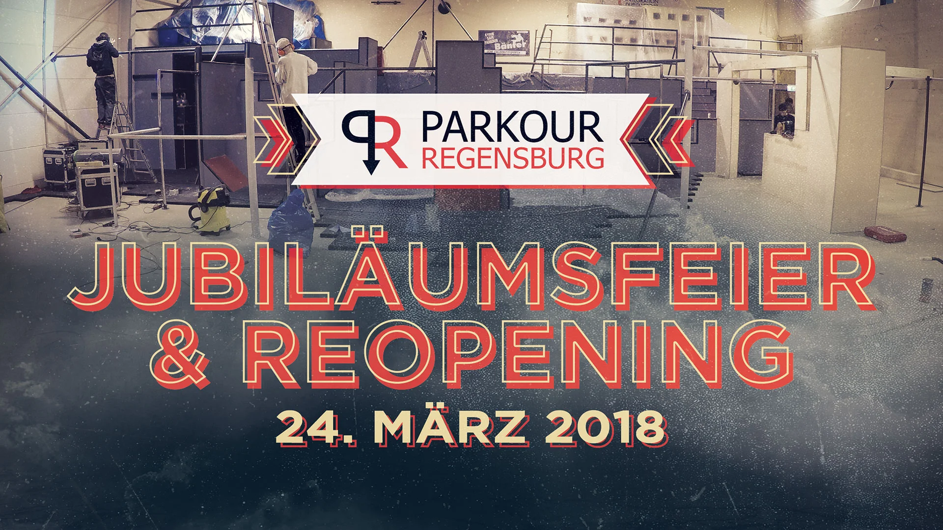 Re-Opening & Jubiläumsfeier der Parkour-Halle Regensburg