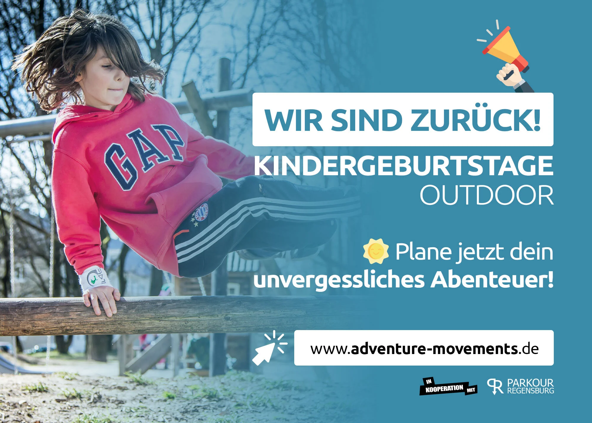 Outdoor-Kindergeburtstage - Wir sind zurück!