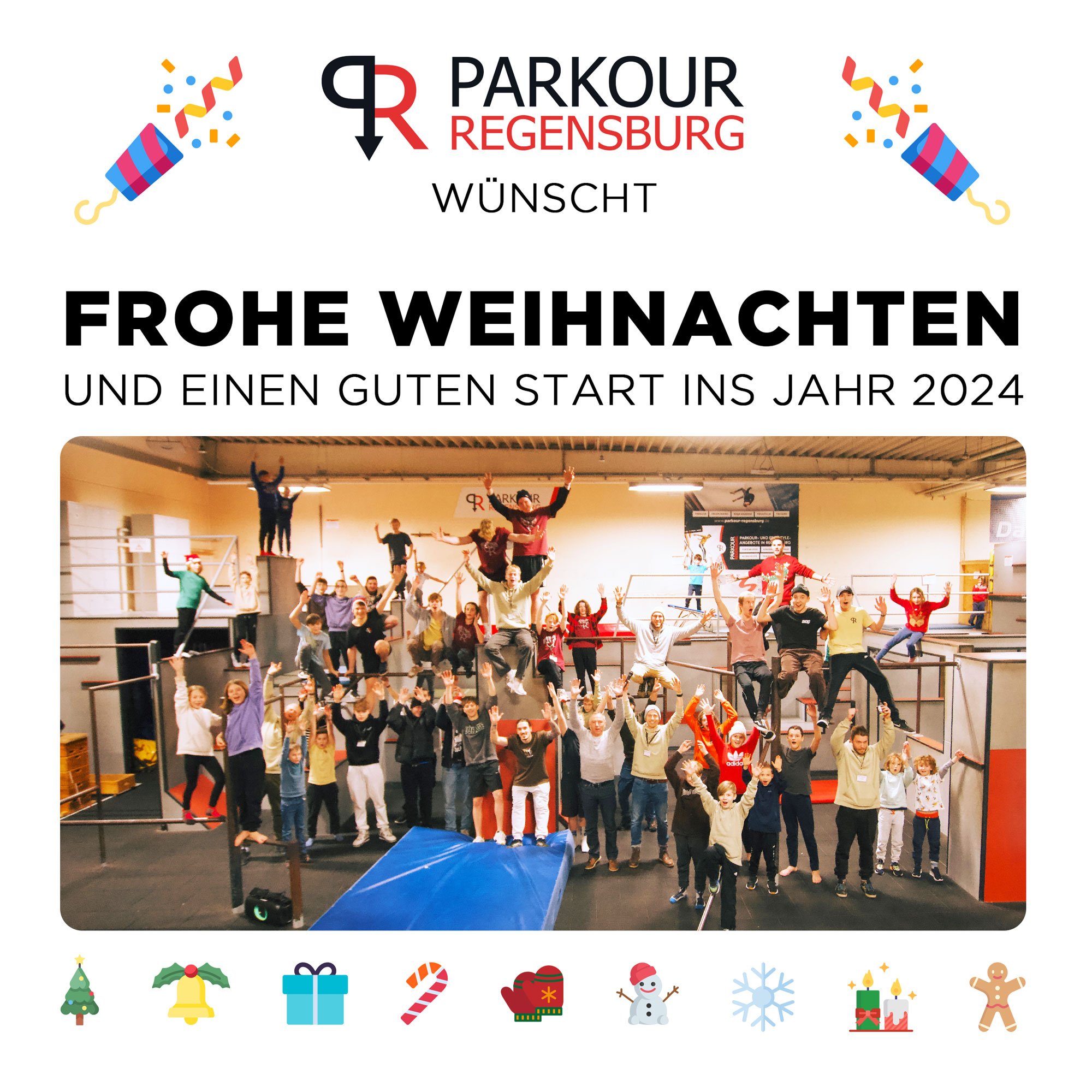 Frohe Weihnachten &amp; einen guten Start ins neue Jahr!