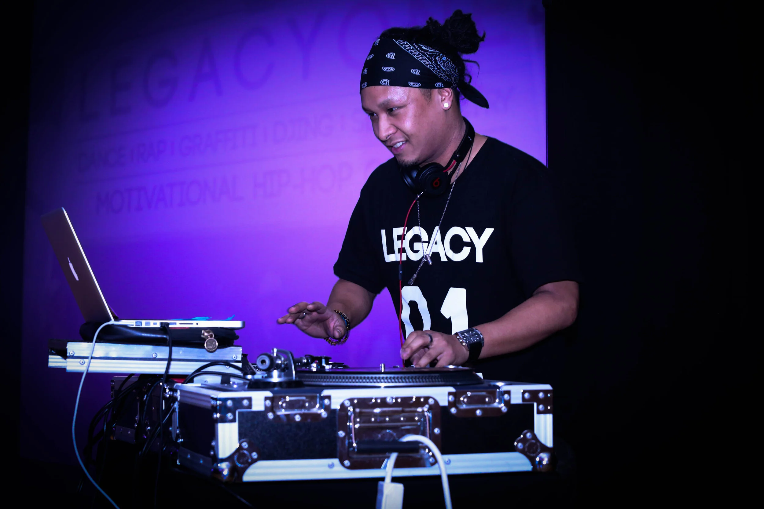 Winston PinesWinston is passionate about urban culture, working with youth and sharing his story. These passions are all intertwined through pioneering two motivational crews, including Legacy One. Over the past 13 years, DJ’ing, producing music and…
