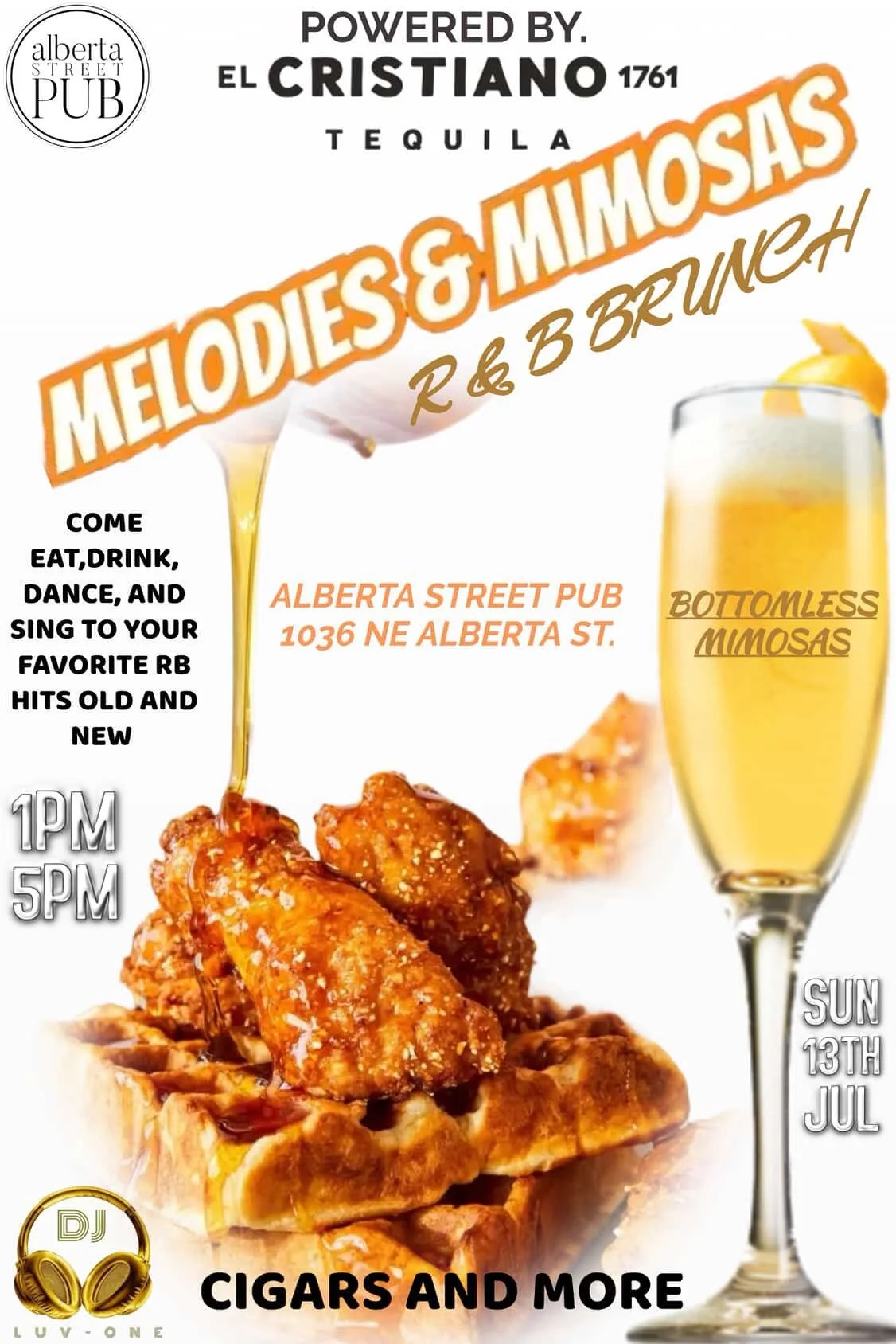 Melodies & Mimosas R&B Brunch - Sounds by DJ LUVONE