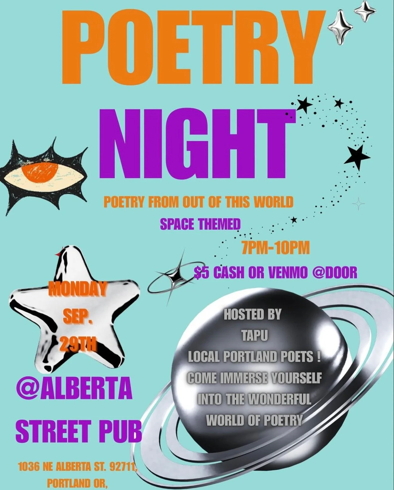 Tapu Williams Poetry Reading