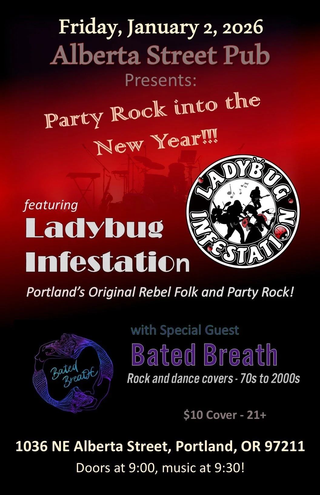Ladybug Infestation/Bated Breath